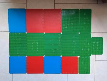 16  vintage Lego baseplate in mooie staat, Ophalen, Zo goed als nieuw, Lego
