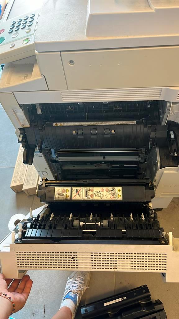 Ricoh Aficio MP C2001 kleurencopier/printer, Computers en Software, Printers, Gebruikt, Printer, Scannen, Ophalen