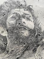 pentekening Jan Burssens - “El Che”, Ophalen