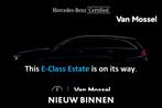 Mercedes-Benz E-klasse 200 T AMG LINE - LEDER - ALU 19" - TH, Auto's, Automaat, Gebruikt, 4 cilinders, Zwart