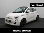 Fiat 500e C La Prima 42 kWh, Auto's, Fiat, 4 zetels, Parkeersensor, Cabriolet, Wit