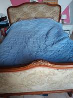 Lit style Louis xv 2 personne, Maison & Meubles, Enlèvement