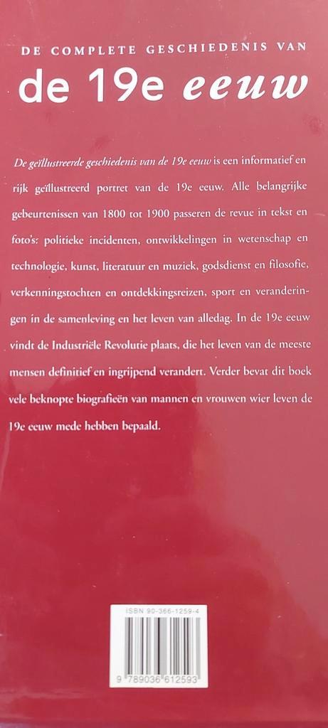 De complete geschiedenis van de negentiende eeuw, Boeken, Overige Boeken, Zo goed als nieuw, Ophalen