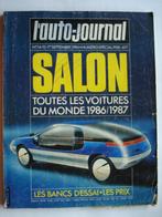 L'auto-journal Salon 1986/1987 Toutes les voitures du monde, Verzenden, Gelezen, Algemeen