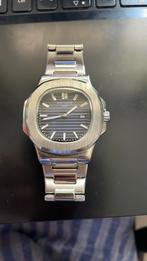 1op1 PATEK PHILIPPE horloge, Handtassen en Accessoires, Horloges | Heren, Overige merken, Staal, Staal, Verzenden