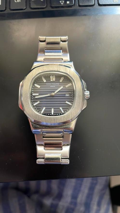 1op1 PATEK PHILIPPE horloge, Handtassen en Accessoires, Horloges | Heren, Zo goed als nieuw, Polshorloge, Overige merken, Staal