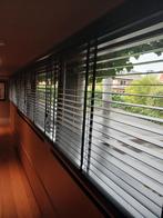 Houten jaloezien - stores zwart 155x99 cm, Ophalen, Zo goed als nieuw, Zwart