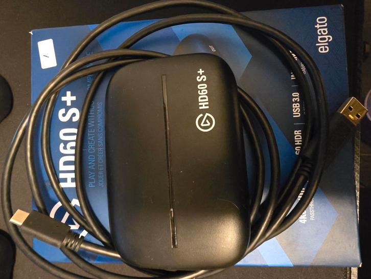 Elgato hd60s+, Computers en Software, Capture cards, Gebruikt, Ophalen of Verzenden