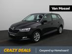 Skoda Fabia combi 1.0 TSI 70kW Ambition, Auto's, Voorwielaandrijving, Stof, Gebruikt, Zwart