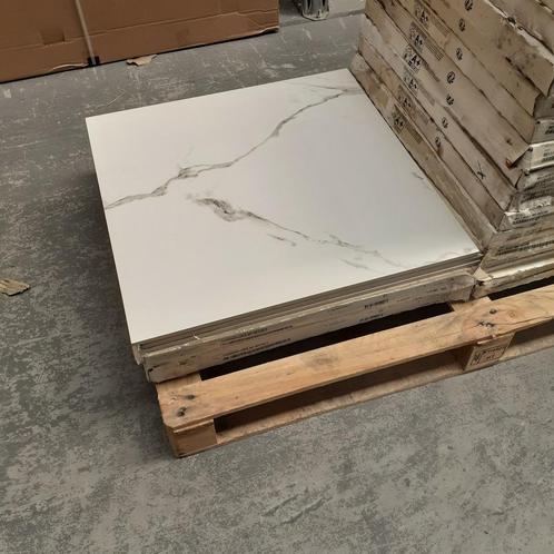 Restpartij tegels Carrara Gris, 59,5 x 59,5 cm, 4m2, Nr56, Huis en Inrichting, Woonaccessoires | Overige, Nieuw, Ophalen of Verzenden