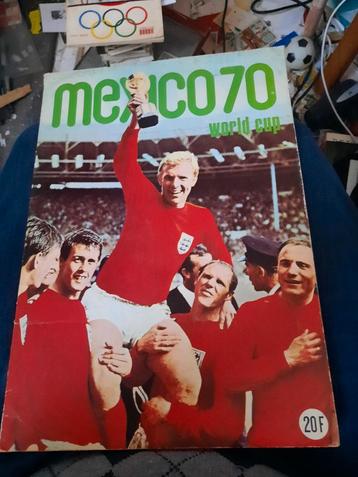 Mexico 1970 album Vanderhout met 165/274 plaatjes beschikbaar voor biedingen