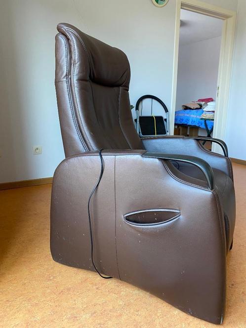Relaxzetels-Fauteuils relaxant, Huis en Inrichting, Fauteuils, Zo goed als nieuw, Kunststof, Leer, Metaal, 75 tot 100 cm, 100 tot 125 cm