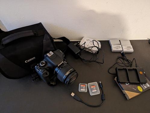 Canon EOS 550D set, TV, Hi-fi & Vidéo, Appareils photo numériques, Utilisé, Reflex miroir, Canon, Enlèvement