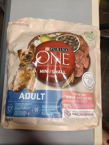 Purina one mini/small 1,5kg hondenbrokken  disponible aux enchères