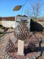 tuinbeeld,hoefijzer,sculptuur,kunstwerk,appel,peer,kersen, Tuin en Terras, Ophalen, Nieuw, Metaal, Abstract beeld