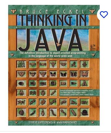 Thinking in Java 3rd Edition  beschikbaar voor biedingen