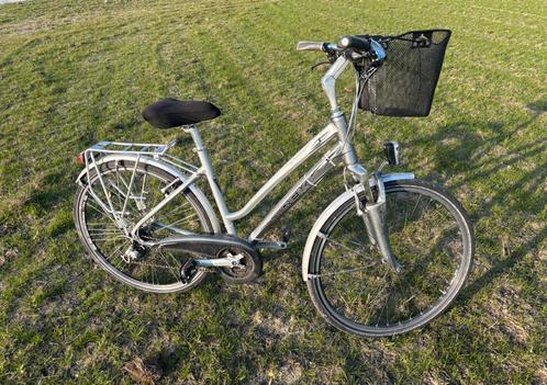 Damesfiets, Fietsen en Brommers, Fietsen | Dames | Damesfietsen, Zo goed als nieuw, Overige merken, Versnellingen, 47 tot 50 cm