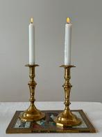 Vintage Brass Candlesticks, Ophalen of Verzenden