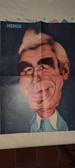 affiche Tintin Deer, Une BD, Enlèvement ou Envoi, Utilisé, Herge