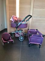 Speelset kinderwagen + reisbed + wipstoeltje, Ophalen, Gebruikt, Overige typen