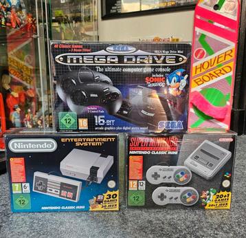 Mini Nintendo SNES NES en SEGA MEGADRIVE, Ophalen of Verzenden, Zo goed als nieuw