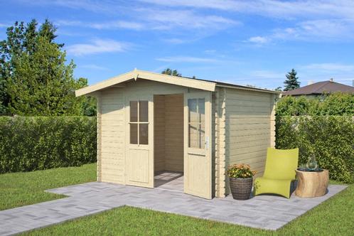 Cabane en rondins pour abri de jardin Baltimore : 312 x 250, Hobby & Loisirs créatifs, Hobby & Loisirs Autre, Neuf, Envoi