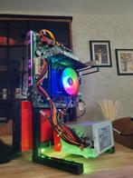 Custom open pc case i7/3370/8gb/Ati R5/ssd/win11, Ophalen
