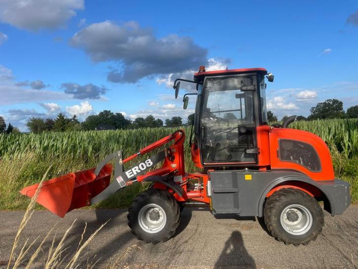 Everun ER08 nieuwstaat kniklader - Shovel, Zakelijke goederen, Machines en Bouw | Overig, Ophalen