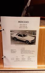 Mercedes pagode technische fiche, Comme neuf, Enlèvement ou Envoi, Mercedes