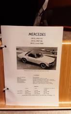 Mercedes pagode technische fiche, Livres, Autos | Livres, Comme neuf, Enlèvement ou Envoi, Mercedes
