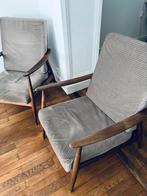 Paar vintage fauteuils, Gebruikt