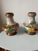 Paar vintage Strehla-vazen uit West-Duitsland