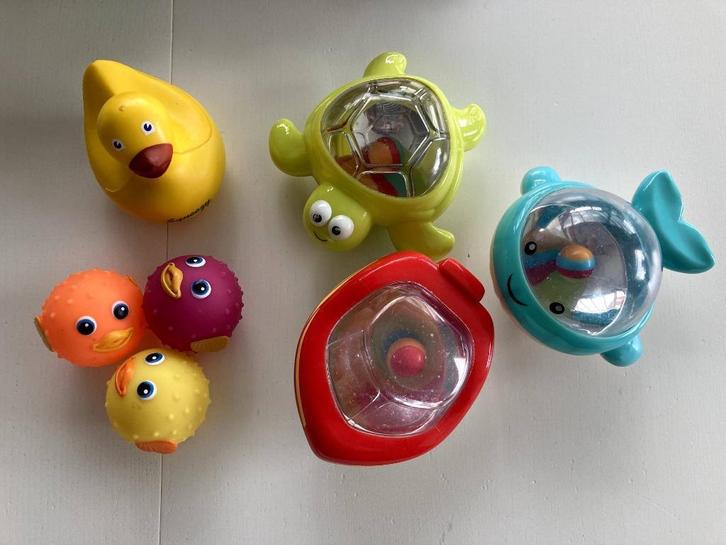 Verschillende leuke badspeeltjes, in goede staat!, Kinderen en Baby's, Speelgoed | Badspeelgoed, Gebruikt, Ophalen
