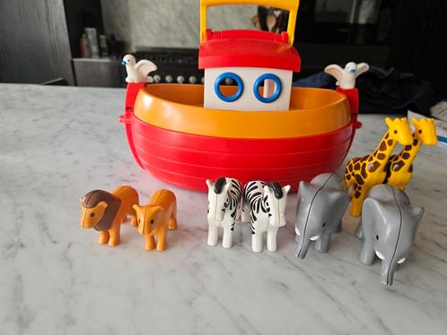Ark van noah playmobil 123, Kinderen en Baby's, Speelgoed | Actiefiguren, Zo goed als nieuw, Ophalen of Verzenden