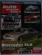 Auto Motor und Sport 18-2004 Mercedes-Benz CLK DTM/Ford GT, Zo goed als nieuw, Algemeen, Verzenden