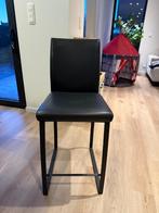 6 zwarte barstoelen in perfecte staat, Huis en Inrichting, Barkrukken, Ophalen, 5 krukken of meer, Met voetsteun, 60 tot 90 cm