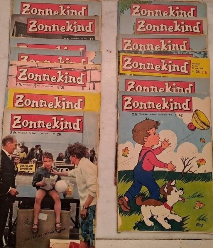 Zonnekind weekbladen, Boeken, Kinderboeken | Jeugd | onder 10 jaar, Gelezen, Non-fictie, Ophalen of Verzenden