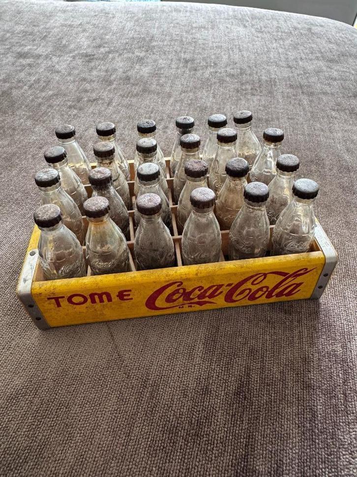 Coca-cola miniatuur krat - Collectors Item - begin 1951, Verzamelen, Merken en Reclamevoorwerpen, Overige typen, Ophalen