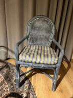 eetkamer in rotan (tafel met 4 stoelen), Huis en Inrichting, Ophalen, Zo goed als nieuw, Rotan, 4 tot 6 stoelen