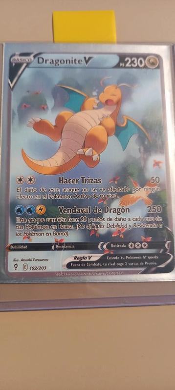 Pokemon DragoniteV 230 192/203 beschikbaar voor biedingen