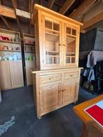 Houten buffetkast, Huis en Inrichting, Ophalen, Gebruikt, 100 tot 150 cm, Met deur(en)