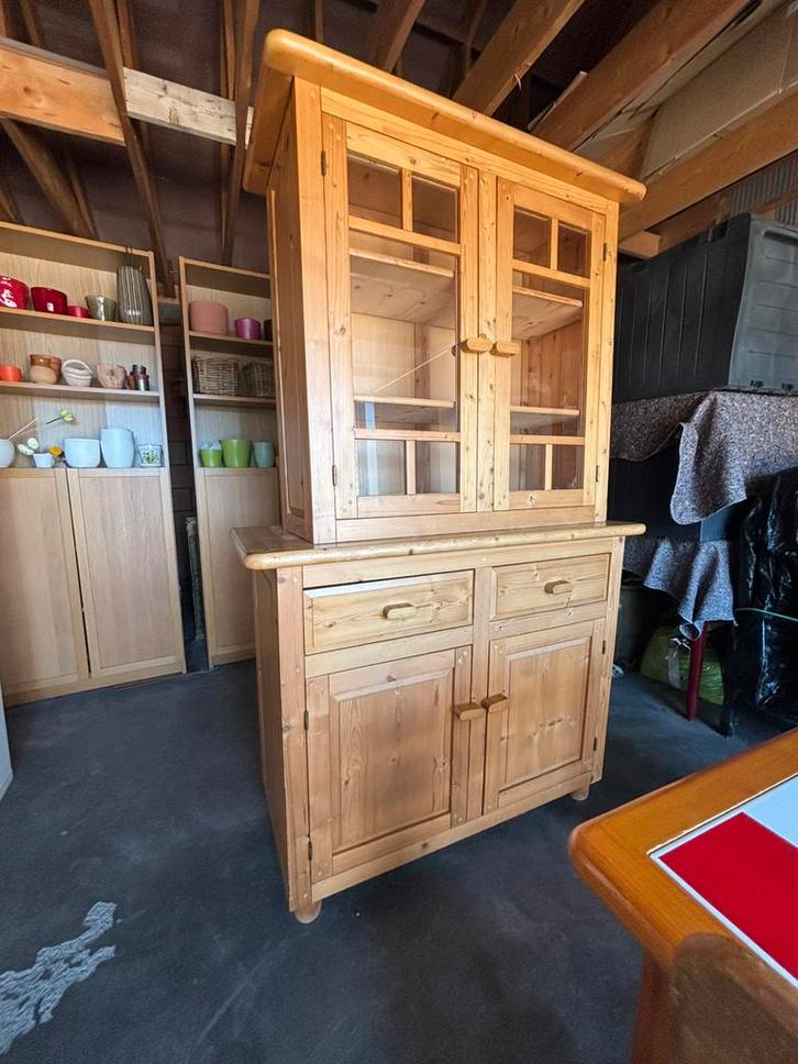 Houten buffetkast, Huis en Inrichting, Kasten | Buffetkasten, Gebruikt, 150 tot 200 cm, 100 tot 150 cm, 50 tot 75 cm, Met lade(s)