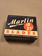 Lames de rasoir Marlin US seconde guerre mondiale avec voûte, Collections, Enlèvement ou Envoi