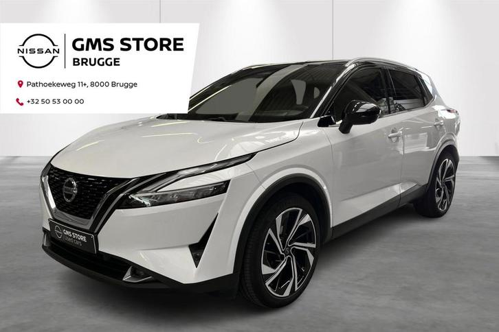 Nissan Qashqai MHEV 116KW Tekna+ Xtronic, Auto's, Nissan, Bedrijf, Te koop, Qashqai, 360° camera, Alarm, Bluetooth, Centrale vergrendeling