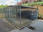 RVS hondenkennel, met dak, Dieren en Toebehoren, Hondenhokken, Ophalen, Hondenkennel, 100 cm of meer, 110 cm of meer