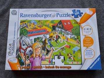 Ravensburger Tiptoi puzzel 100 stukjes De manege