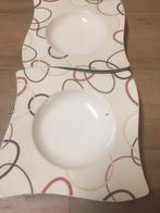 6 diepe villeroy&boch borden, Antiek en Kunst, Antiek | Servies los, Ophalen of Verzenden