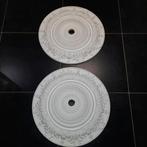 Rozetten in perfecte staat , 50 cm diameter , gat 4 cm ., Ophalen of Verzenden