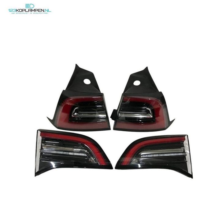 Tesla Model 3 / Y facelift achterlichten LED set, Auto-onderdelen, Verlichting, Overige automerken, Gebruikt, Herkomst onderdeel bekend