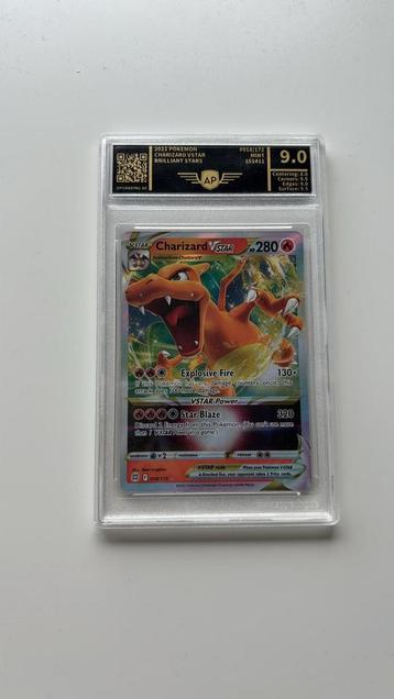 Charizard Vstar graded 9.0 beschikbaar voor biedingen